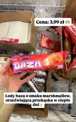 Dino Lody baza o smaku marshmallow oferta