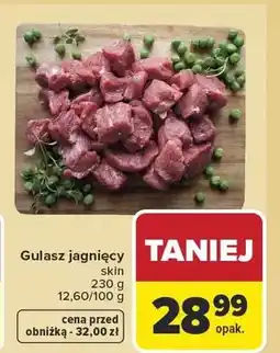 Carrefour Gulasz jagnięcy skin oferta