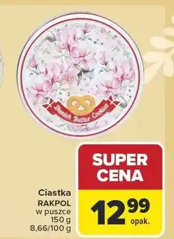 Carrefour Ciastka w puszce oferta