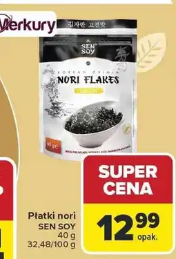 Carrefour Płatki nori Sen Soy oferta