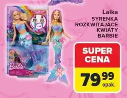 Carrefour Lalka syrenka rozkwitające kwiaty oferta