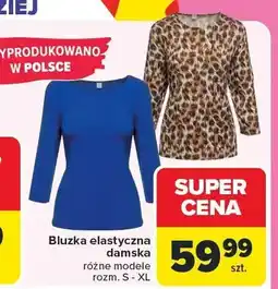 Carrefour Bluzka elastyczna damska oferta