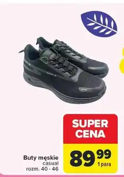Carrefour Buty męskie casual oferta
