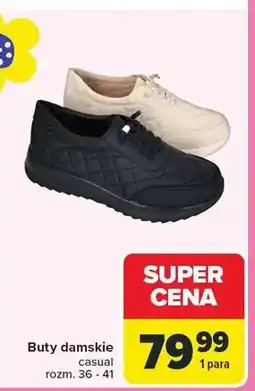 Carrefour Buty damskie casual oferta