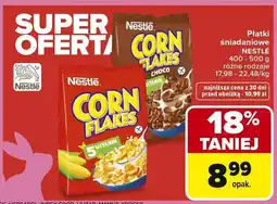 Carrefour Płatki śniadaniowe różne rodzaje oferta