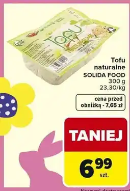 Carrefour Tofu naturalne oferta
