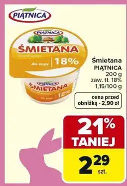 Carrefour Śmietana oferta