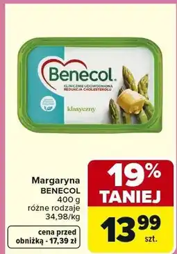 Carrefour Margaryna Benecol klasyczna oferta