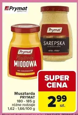 Carrefour Musztarda różne rodzaje oferta
