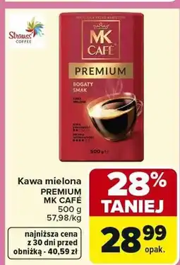 Carrefour Kawa mielona premium oferta