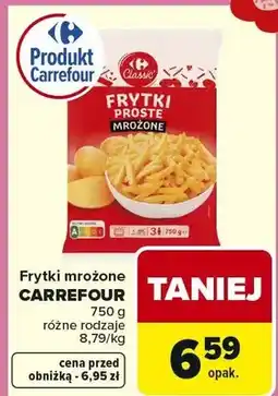 Carrefour Frytki mrożone oferta