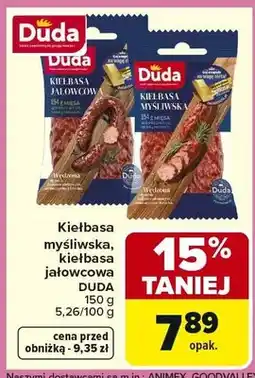 Carrefour Kiełbasa jałowcowa oferta