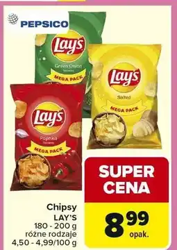 Carrefour Chipsy różne rodzaje oferta