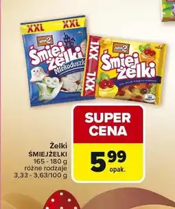 Carrefour Żelki Śmiejżelki Mlekoduszki oferta