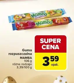 Carrefour Guma rozpuszczalna różne rodzaje oferta