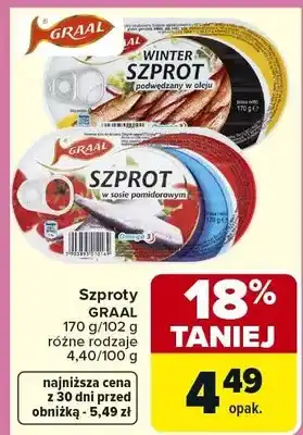 Carrefour Szproty oferta