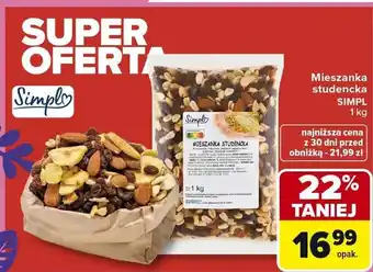 Carrefour Mieszanka studencka oferta