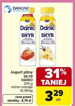 Carrefour Jogurt pitny Skyr oferta