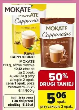 Carrefour Kawa cappuccino różne rodzaje oferta