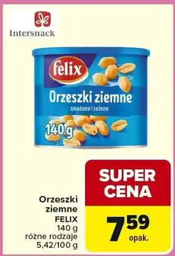 Carrefour Orzeszki ziemne smażone i solone oferta