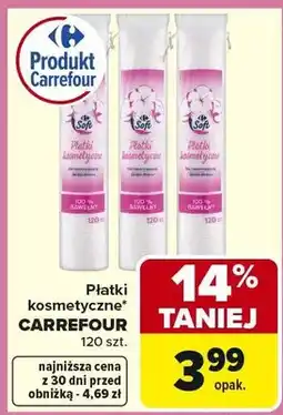 Carrefour Płatki kosmetyczne oferta