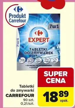 Carrefour Tabletki do zmywarki 7w1 oferta