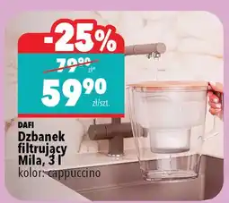 Biedronka Dzbanek filtrujący Mila, 3 l kolor: Cappuccino oferta