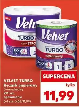Kaufland VELVET TURBO oferta