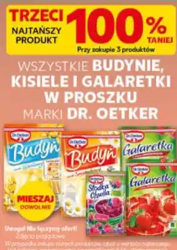 Kaufland WSZYSTKIE BUDYNIE, KISIELE I GALARETKI W PROSZKU MARKI DR. OETKER oferta