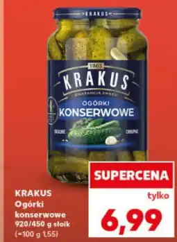 Kaufland KRAKUS Ogórki konserwowe oferta