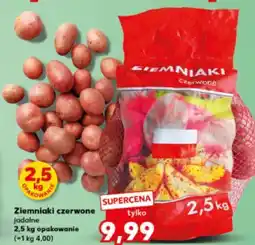 Kaufland Ziemniaki czerwone jadalne, 2,5 kg opakowanie oferta