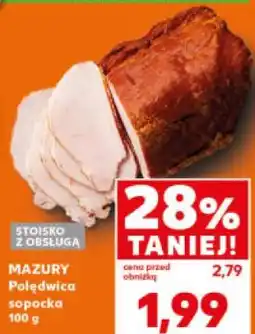 Kaufland MAZURY Polędwica sopocka oferta