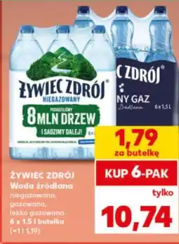 Kaufland ŹYWIEC ZDRJ Woda Źrdlana oferta