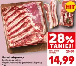 Kaufland Boczek wieprzowy oferta