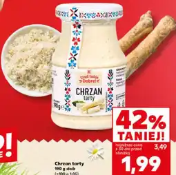 Kaufland Chrzan tarty oferta