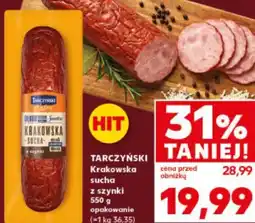 Kaufland TARCZYŃSKI Krakowska sucha z szynki oferta