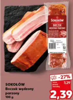 Kaufland SOKOŁÓW Boczek wędzony parzony oferta