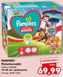 Kaufland PAMPERS Pieluchomajtki oferta
