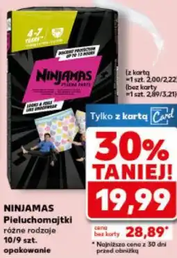 Kaufland NINJAMAS Pieluchomajtki oferta