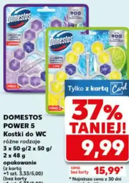 Kaufland Domestos Power 5 Kostki do WC oferta
