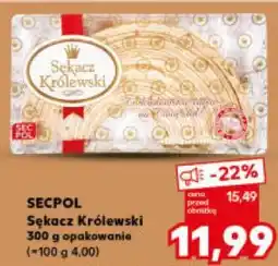 Kaufland SECPOL Sękacz Królewski oferta