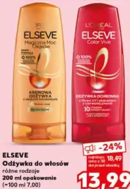 Kaufland ELSEVE Odżywka do włosów oferta