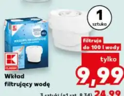 Kaufland K-CLASSIC Wkład filtrujący wodę oferta