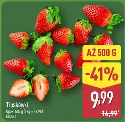 ALDI Truskawki oferta
