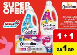 Carrefour Żel, kapsułki do prania COCCOLINO oferta