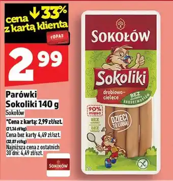 Topaz Parówki Sokoliki oferta