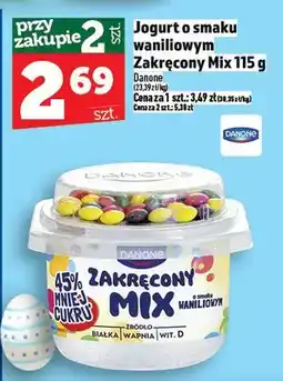 Topaz Jogurt o smaku waniliowym zakręcony Mix oferta