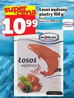 Topaz Łosoś wędzony plastry oferta