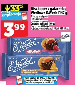 Topaz Biszkopty z galaretką Wedlowe oferta