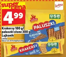 Topaz Krakersy / paluszki słone Lajkonik oferta